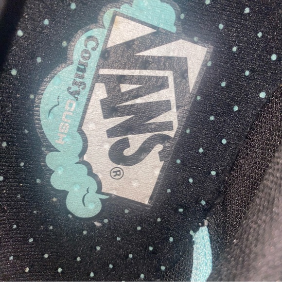 Vans AUTHENTIC Men Size 8 -All Black VN000EE3BKA Canvas Low Top Skateboard Shoes - Picture 6 of 7